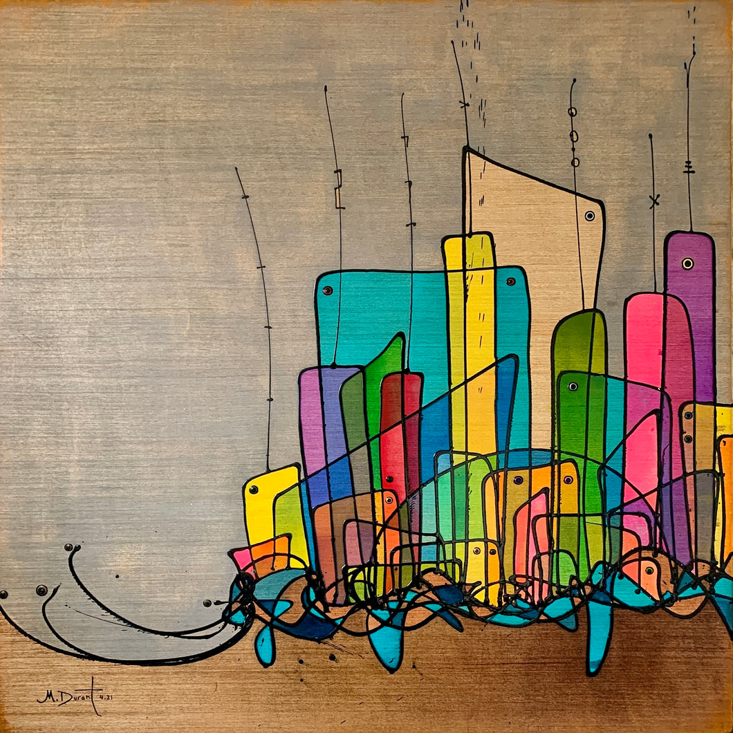 Painting “Living City #178”